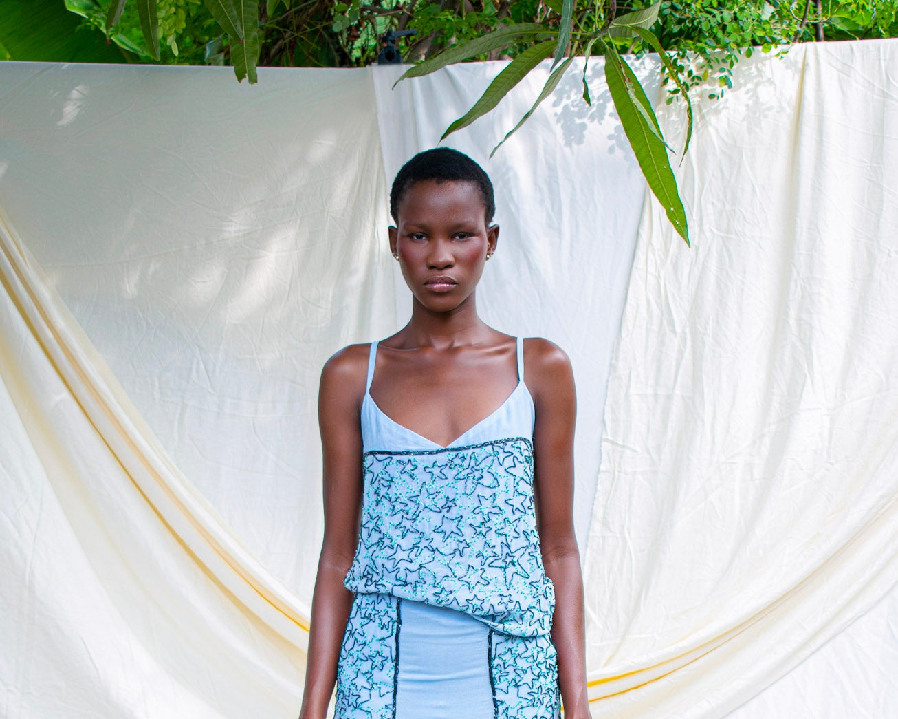 Two Layer Chiffon Top