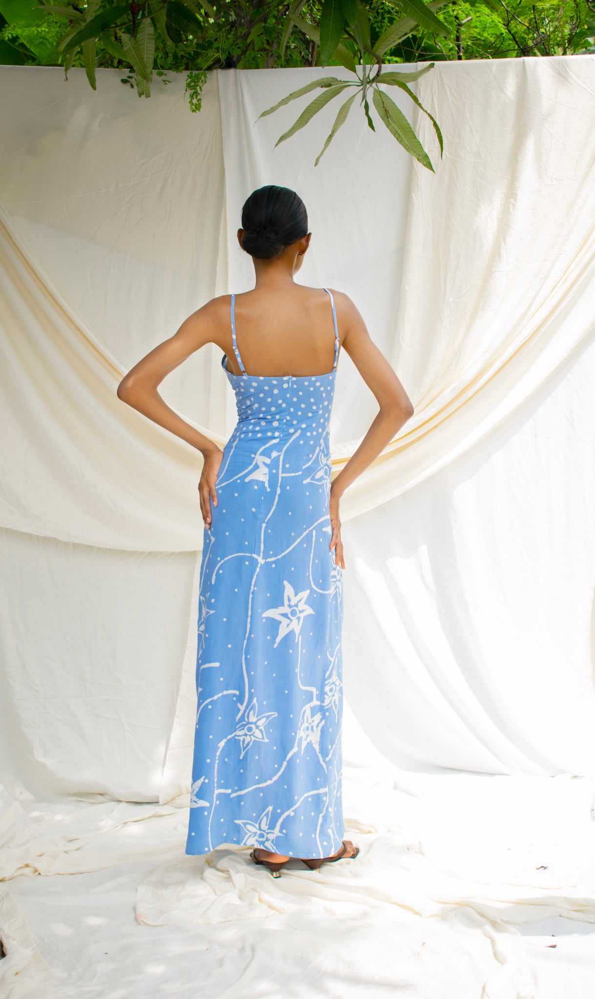 Keyhole Print Dress