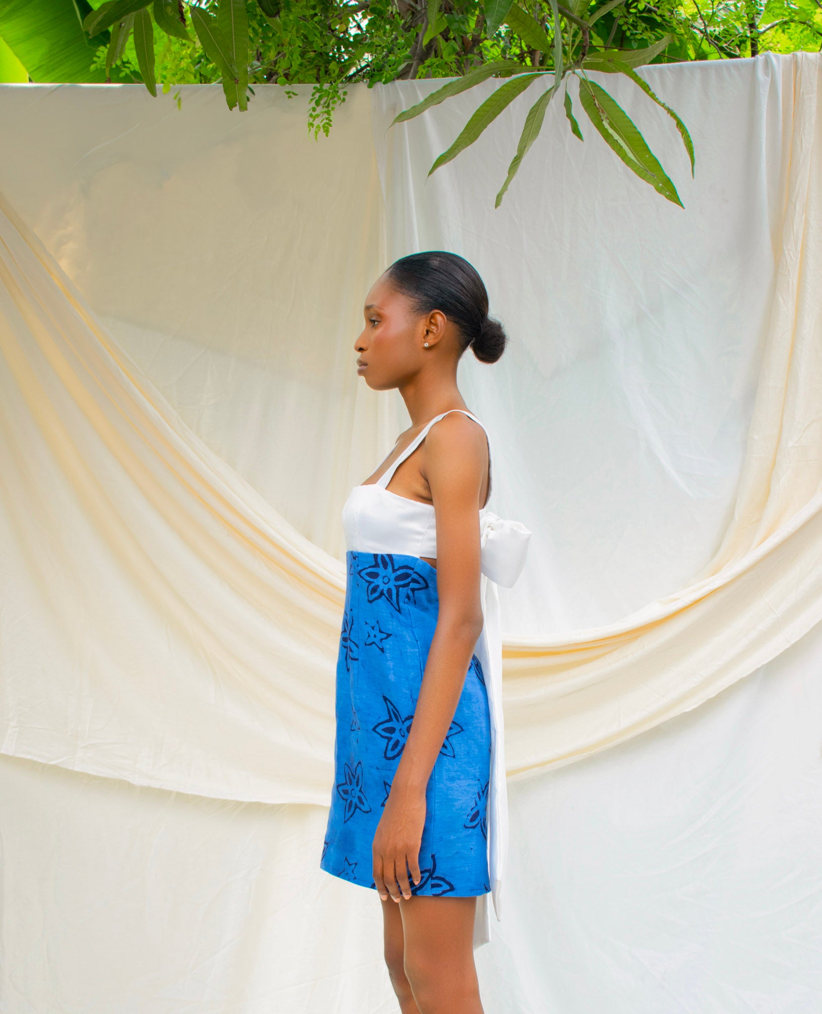 Batik Mini Dress
