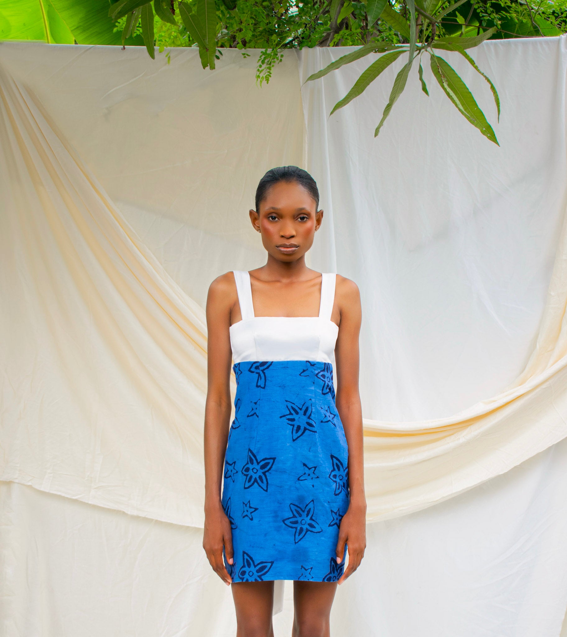 Batik Mini Dress