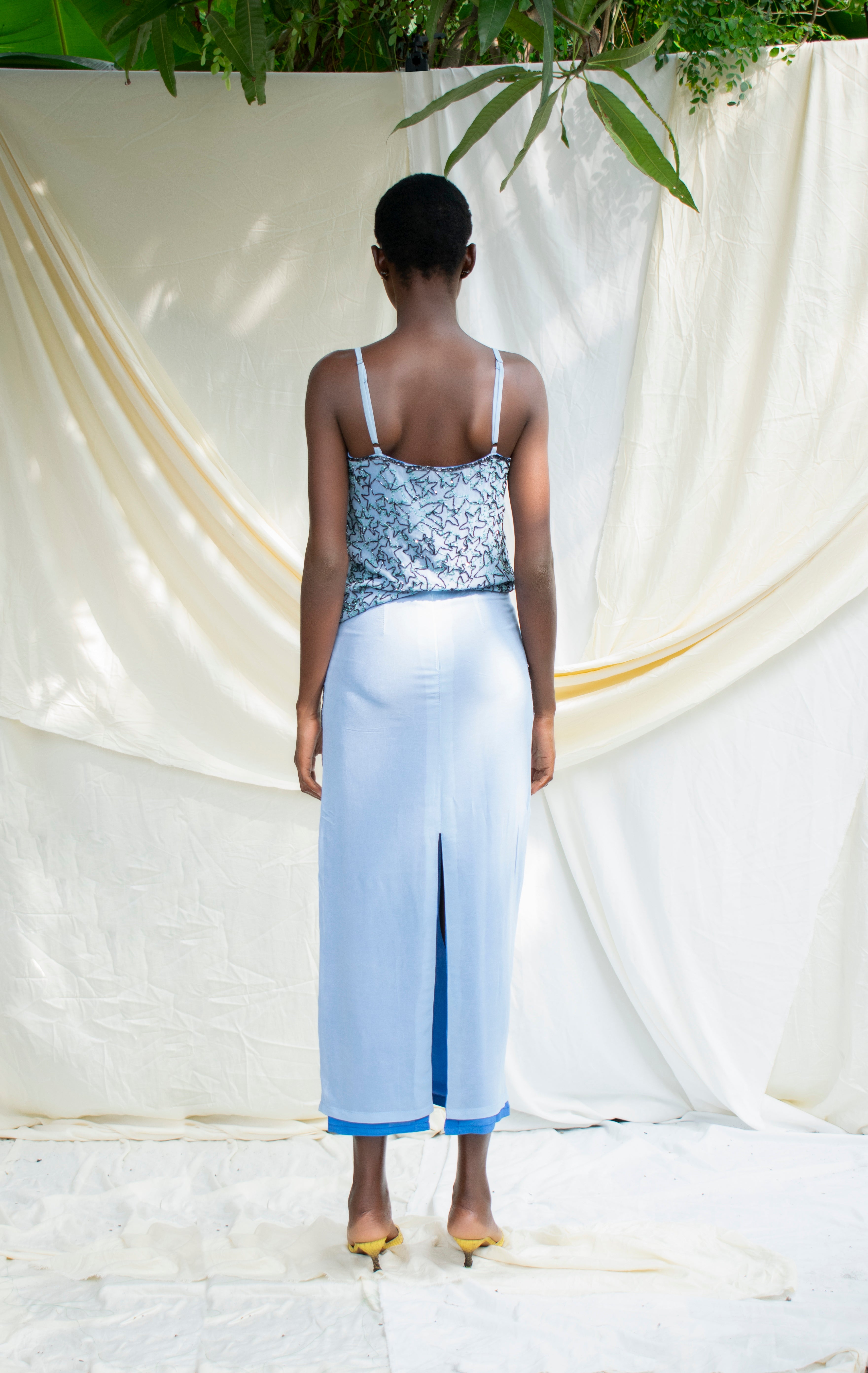 Two Layer Chiffon Top