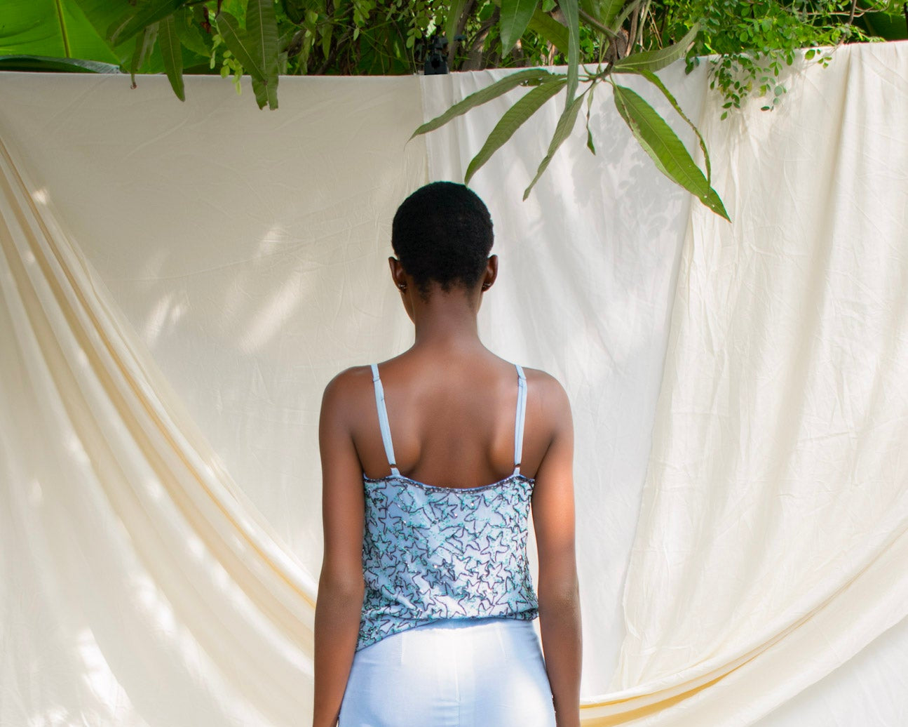 Two Layer Chiffon Top