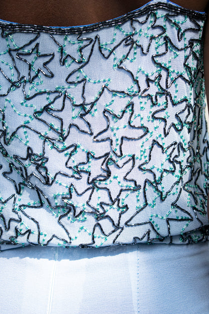 Two Layer Chiffon Top