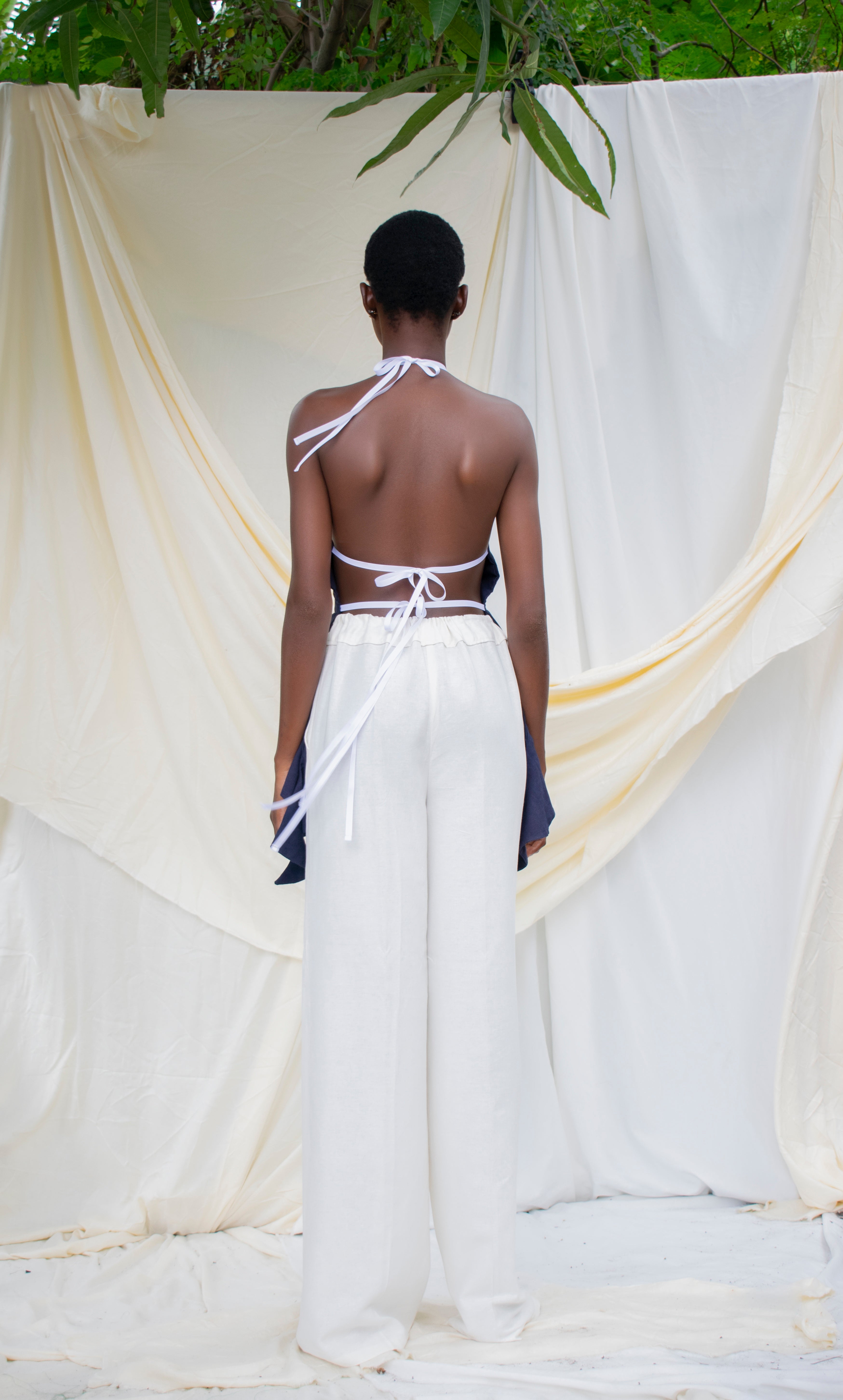 Embroidered Eyelet Detail Top