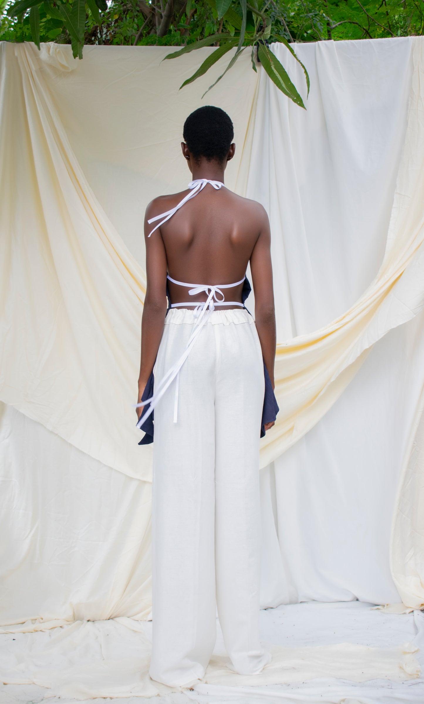 Embroidered Eyelet Detail Top