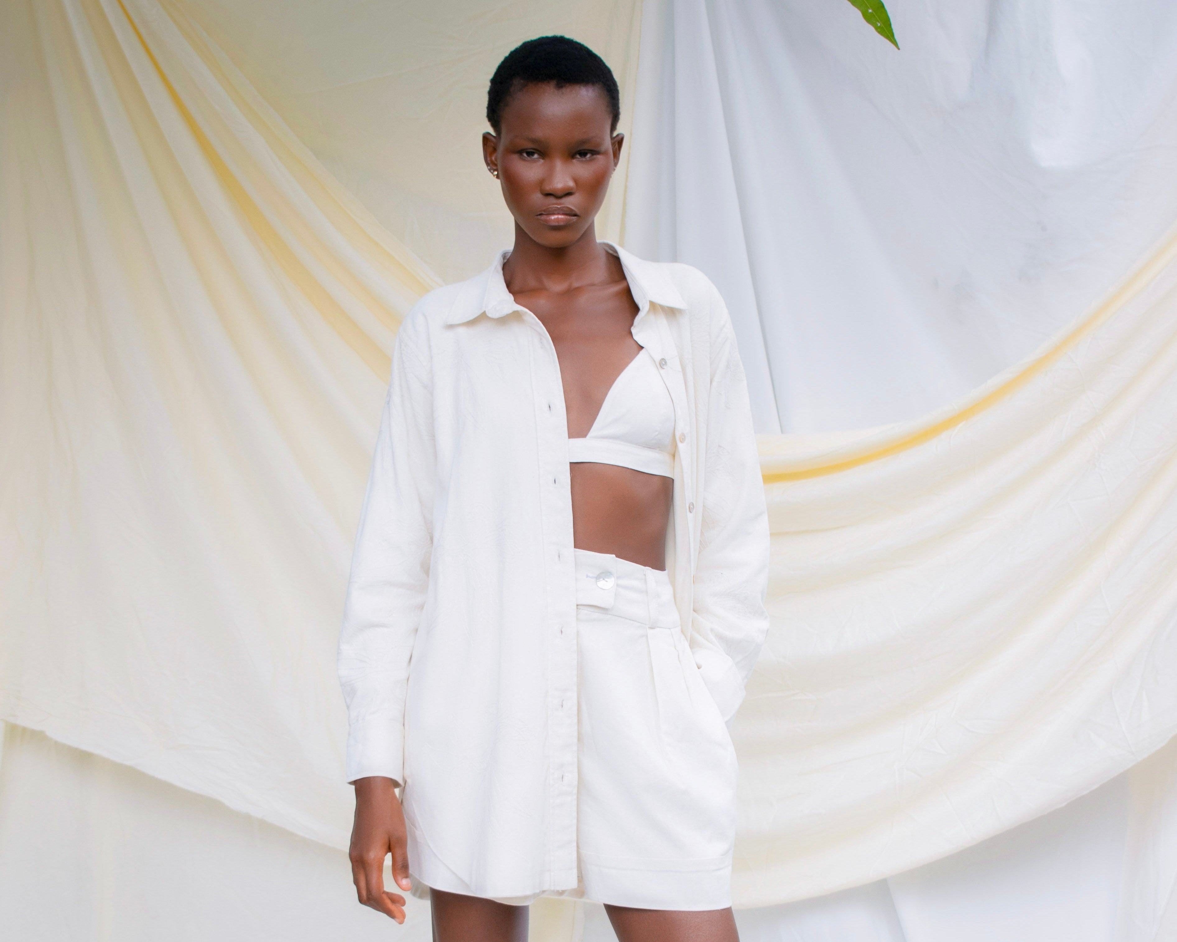 Linen Embroidered Shirt