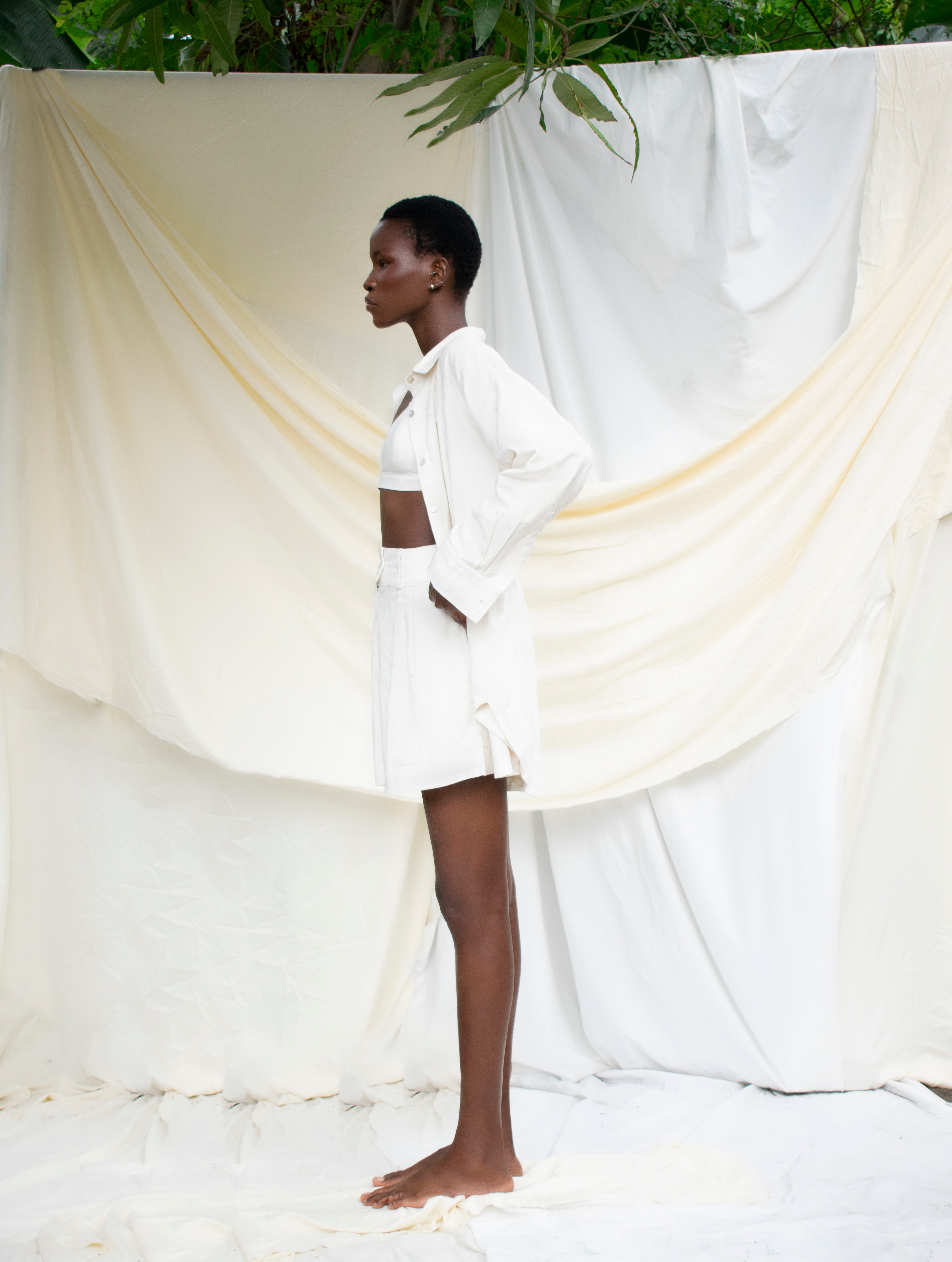 Linen Embroidered Shirt