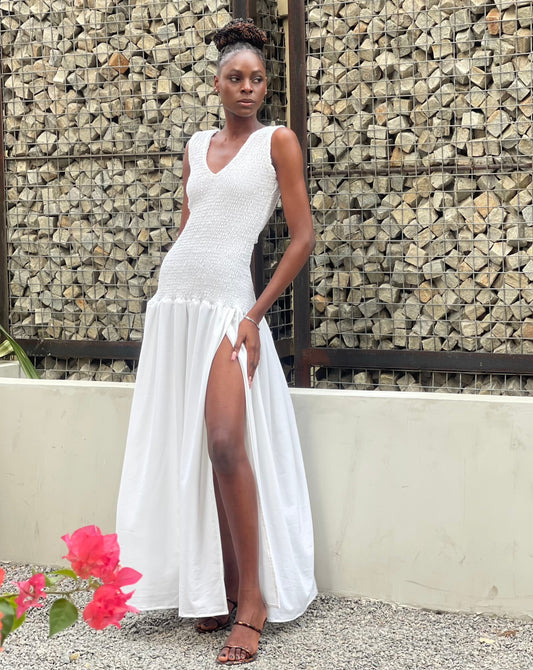 ZARIA ADIRE DRESS